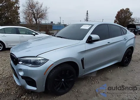 2015 BMW X6 M z USA, uszkodzony, nr VIN 5YMKW8C56F0R42728